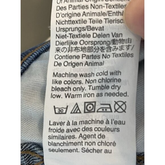 Madewell 10” High Rise Skinny Danny Wash: Tencel Edition Jeans 27 *WEAR* - Picture 10 of 13